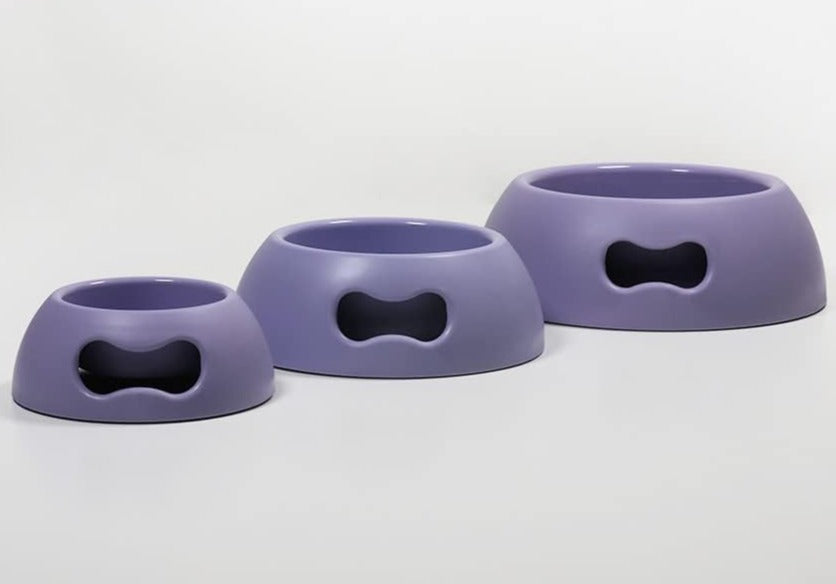 Pappy Bone Dog Bowl Lilac