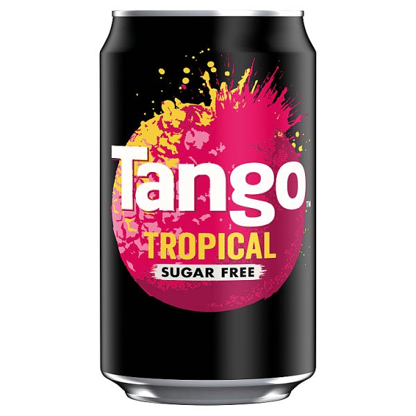 Tango Sugar Free Tropical 330ml, Case of 24
