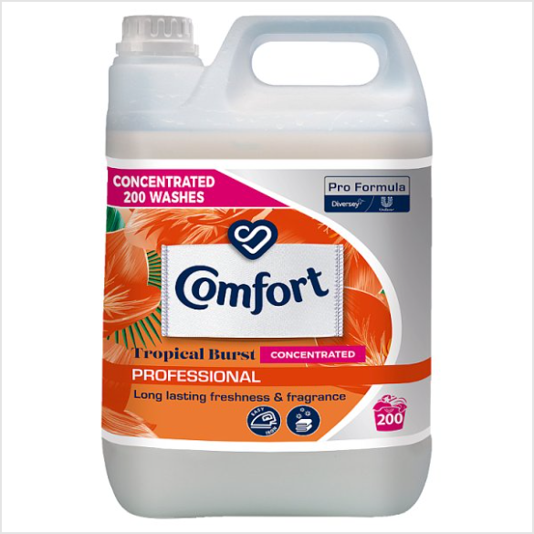Comfort Professional Formula Tropical Burst Concentrated Fabric Softener 2 x 5L - Case of 2