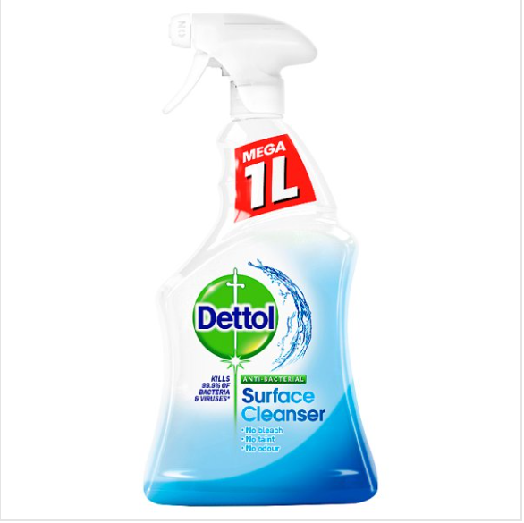 Dettol Anti-Bacterial Surface Cleanser 1000ml - Case of 1
