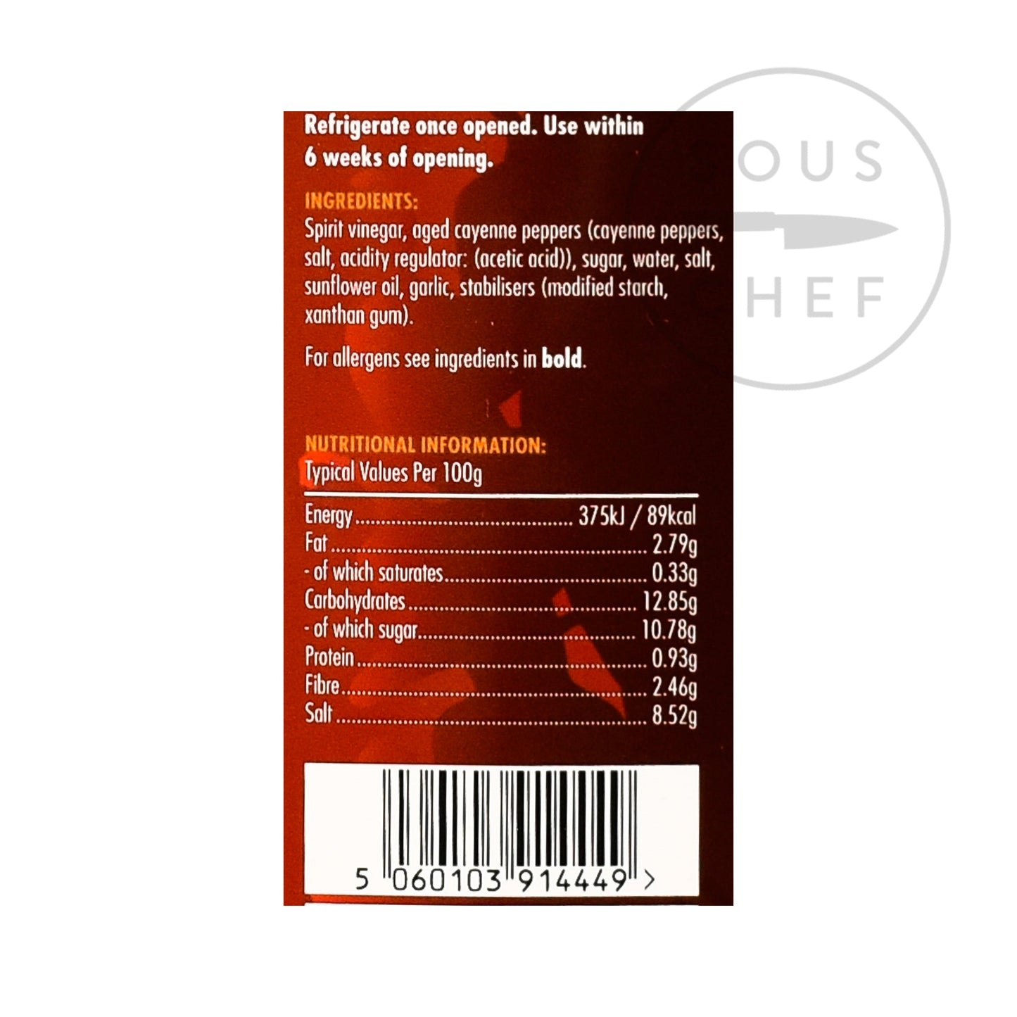 Buffalo Wing Sauce, 1kg