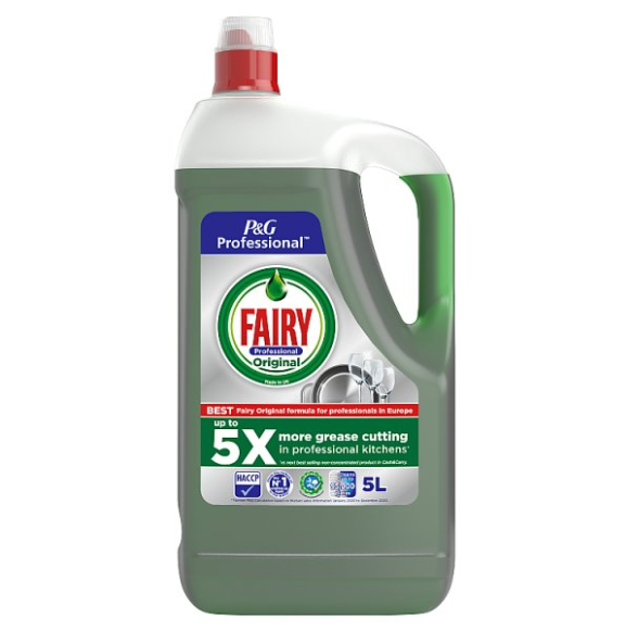 Fairy Professional Washing Up Liquid Bulk 5L - Case of 2