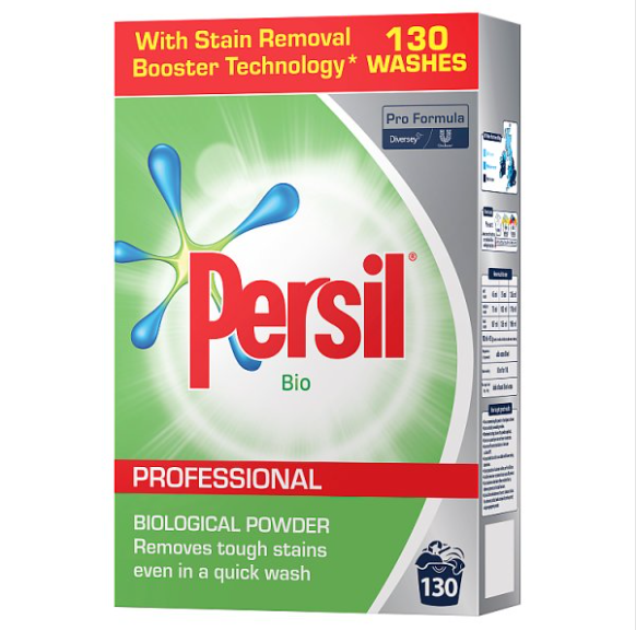 Persil Bio Pro Formula Professional Biological Powder 130 Washes 8.4kg - Case of 1