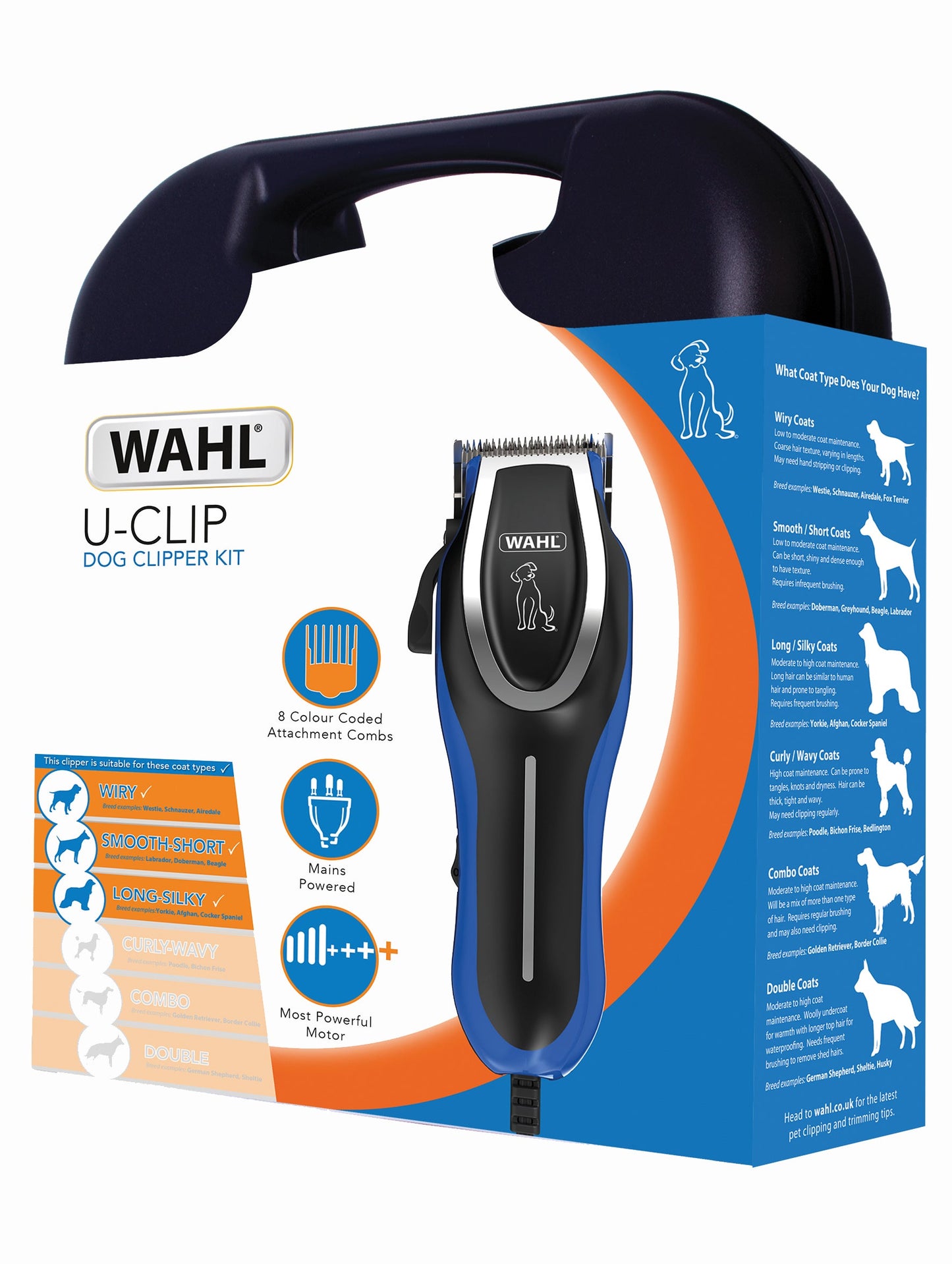 Wahl U-Clip Dog Clipper Kit