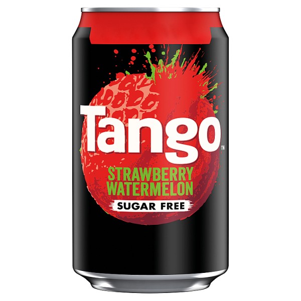 Tango Sugar Free Strawberry & Watermelon 330ml, Case of 24