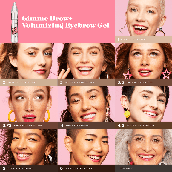 Benefit Gimme Brow + Volumizing Eyebrow Gel