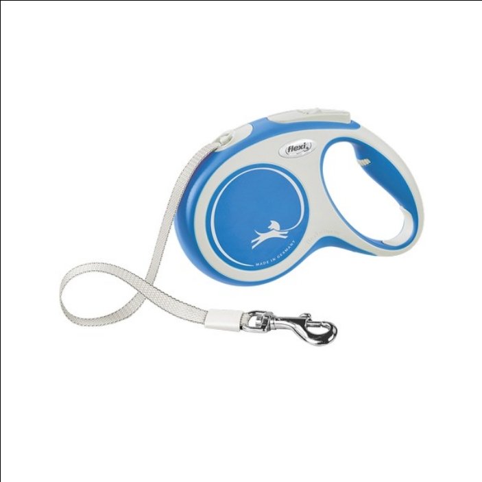 Blue Flexi New Comfort Retractable Dog Lead