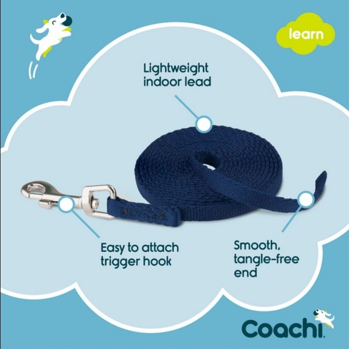 CoA Coachi Puppy Training Line Navy 2.5m