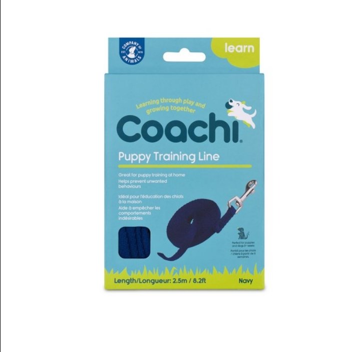 CoA Coachi Puppy Training Line Navy 2.5m