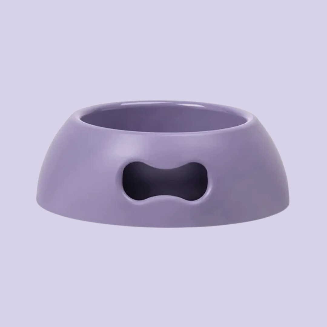 Pappy Bone Dog Bowl Lilac