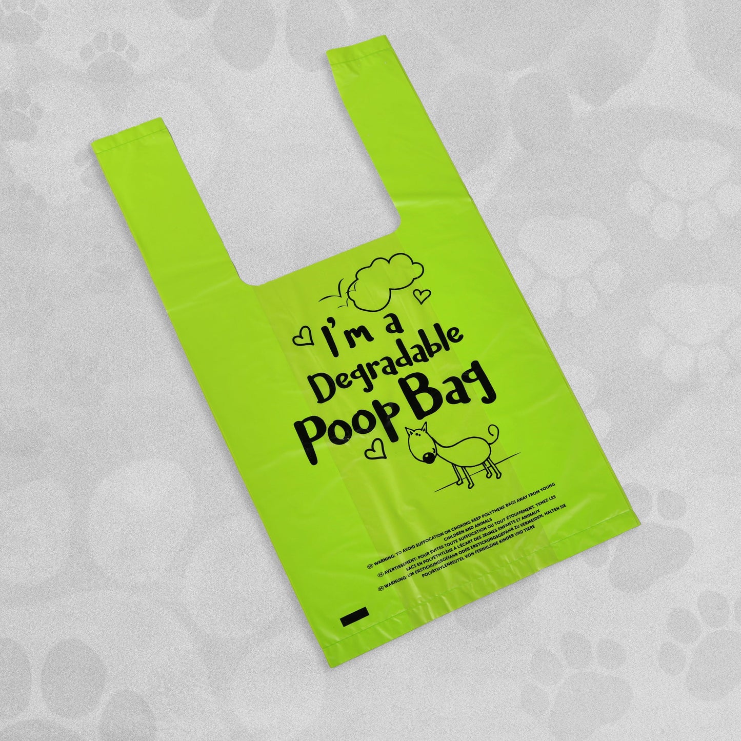 Zoon Degradable 150 Poop Bags - Rose Scented