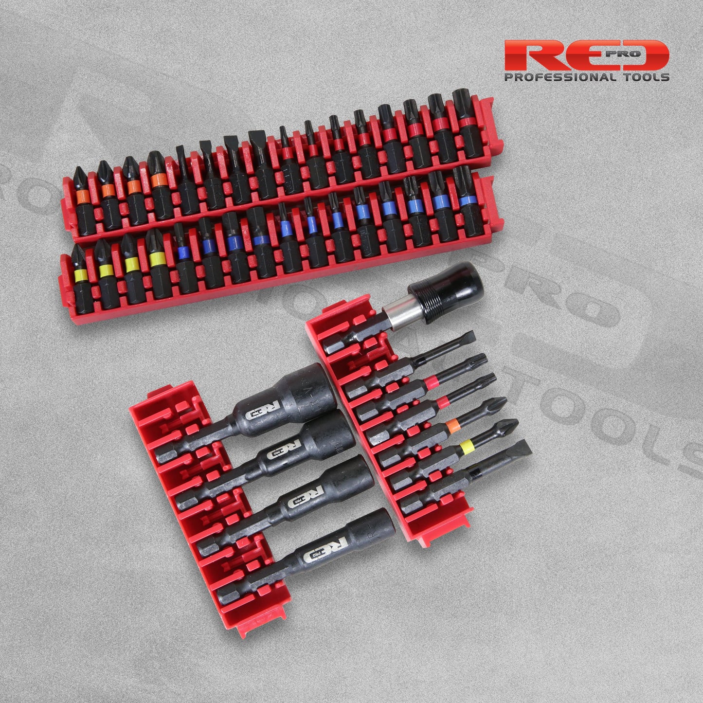 Red Pro 43 Piece Impact Bit Set