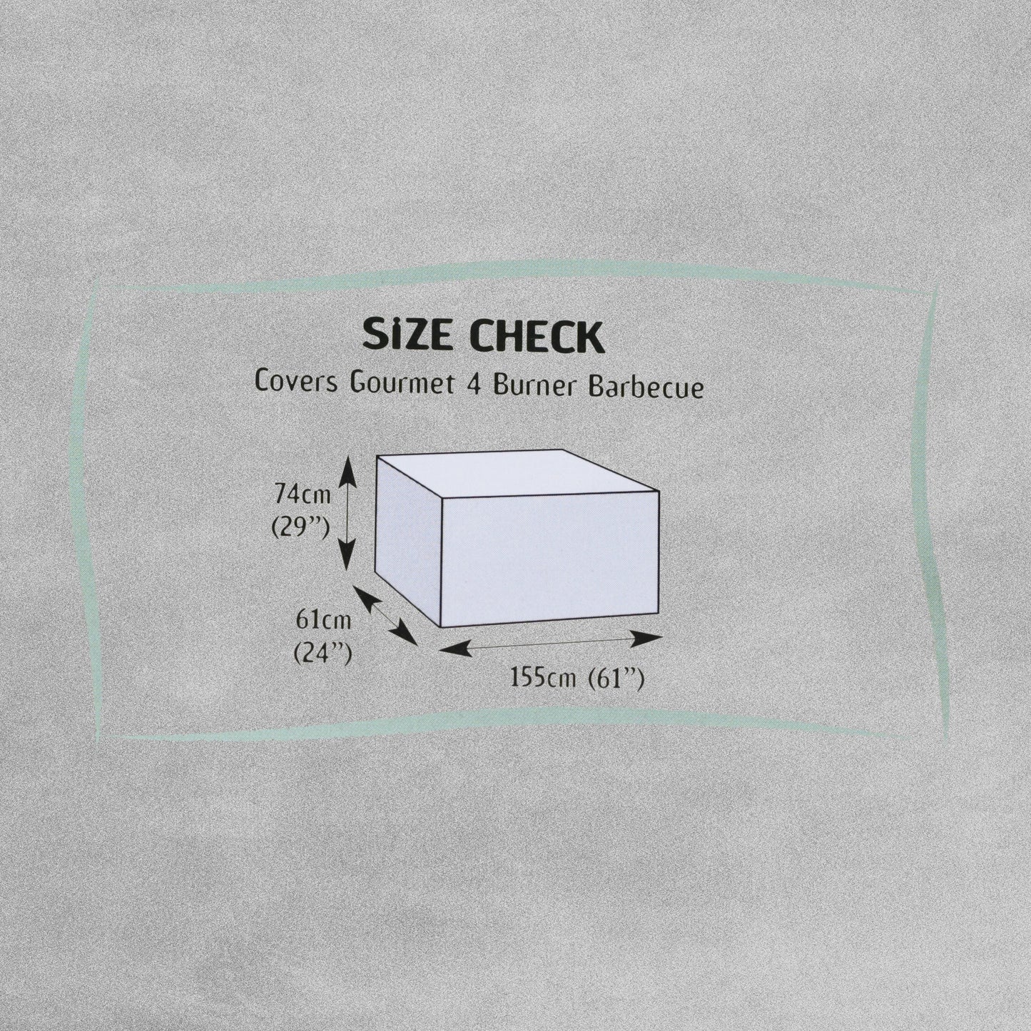 Barbecue Cover for 4 Burner BBQ