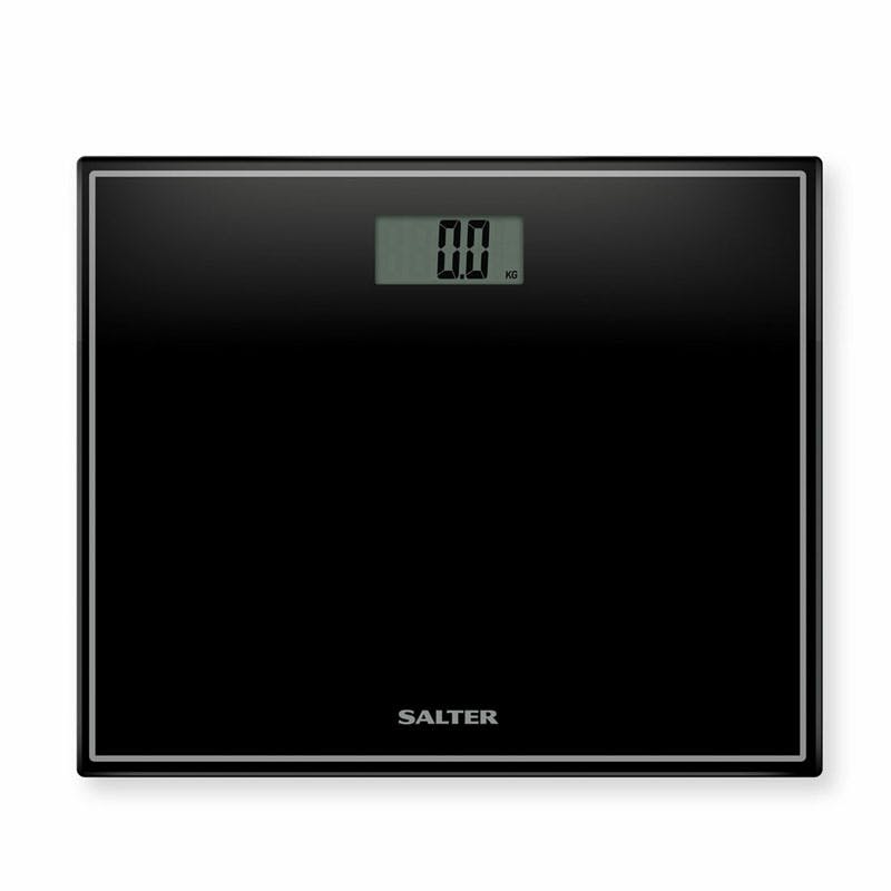 Salter Compact Glass Electronic Scale, Black
