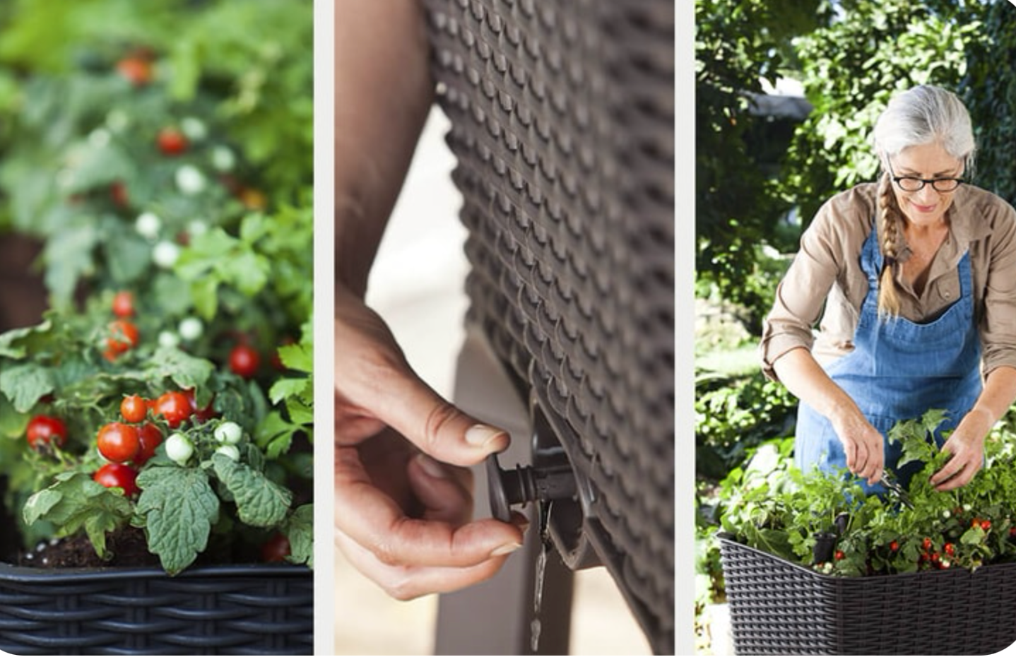 Keter Easy Grow Elevated Garden Bed - Dark Brown