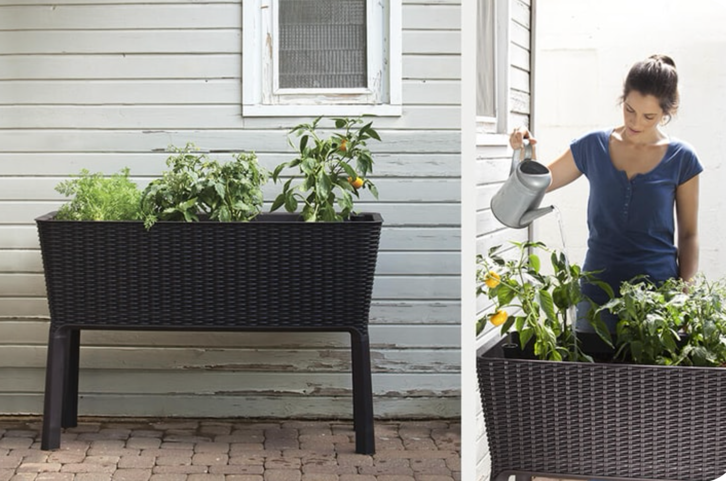 Keter Easy Grow Elevated Garden Bed - Dark Brown