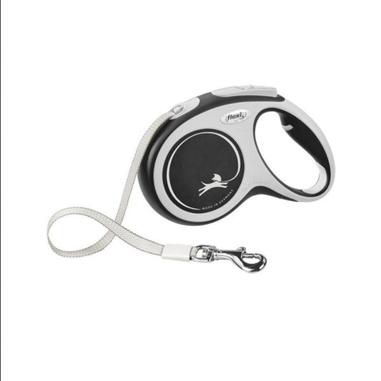 Black Flexi New Comfort Retractable Dog Lead