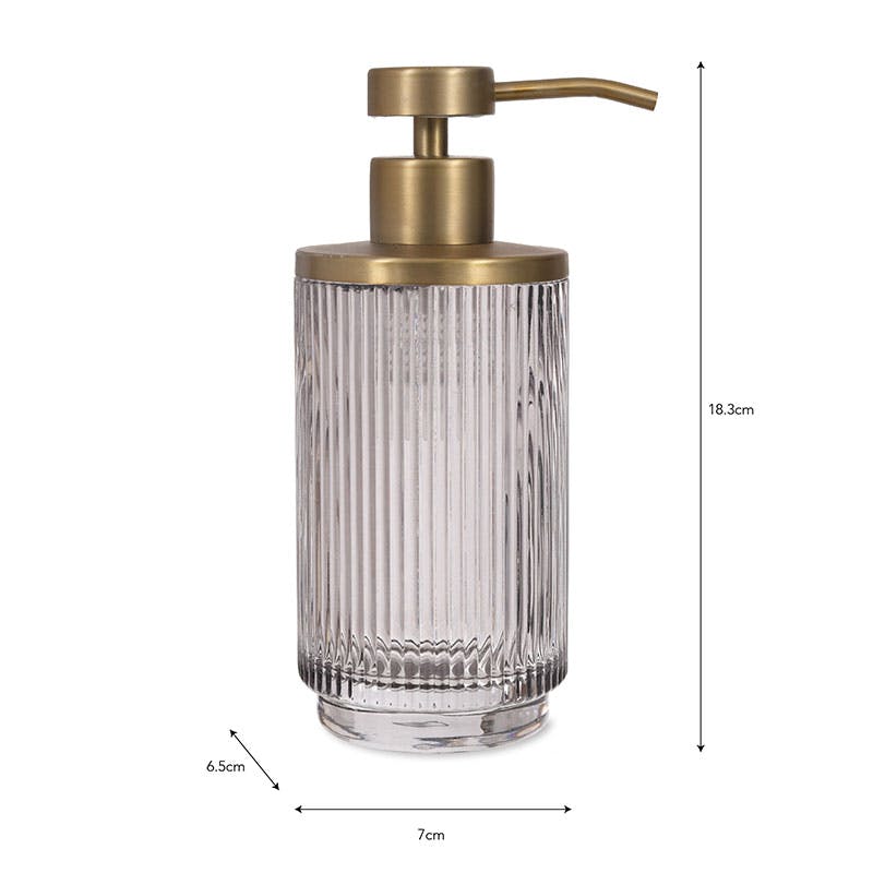 Adelphi Soap Dispenser, Smoke