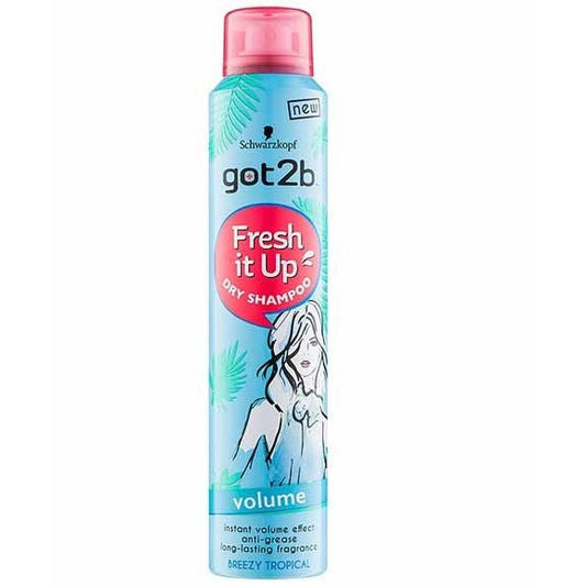 Schwarzkopf Got2b Volume Fresh It Up Breezy Tropical Dry Shampoo - 200ml