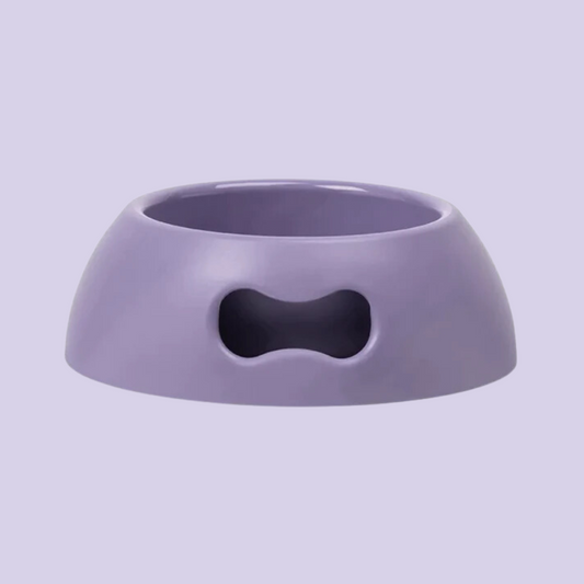 Pappy Bone Dog Bowl Lilac