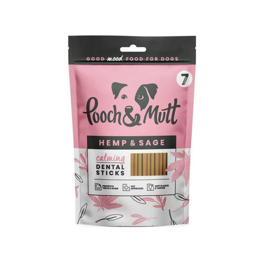 Pooch & Mutt Calming Dental Sticks for Dogs 7pk