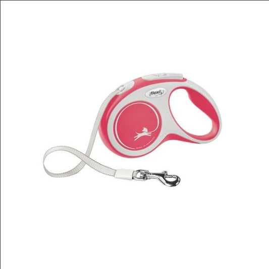 Red Flexi New Comfort Retractable Dog Lead